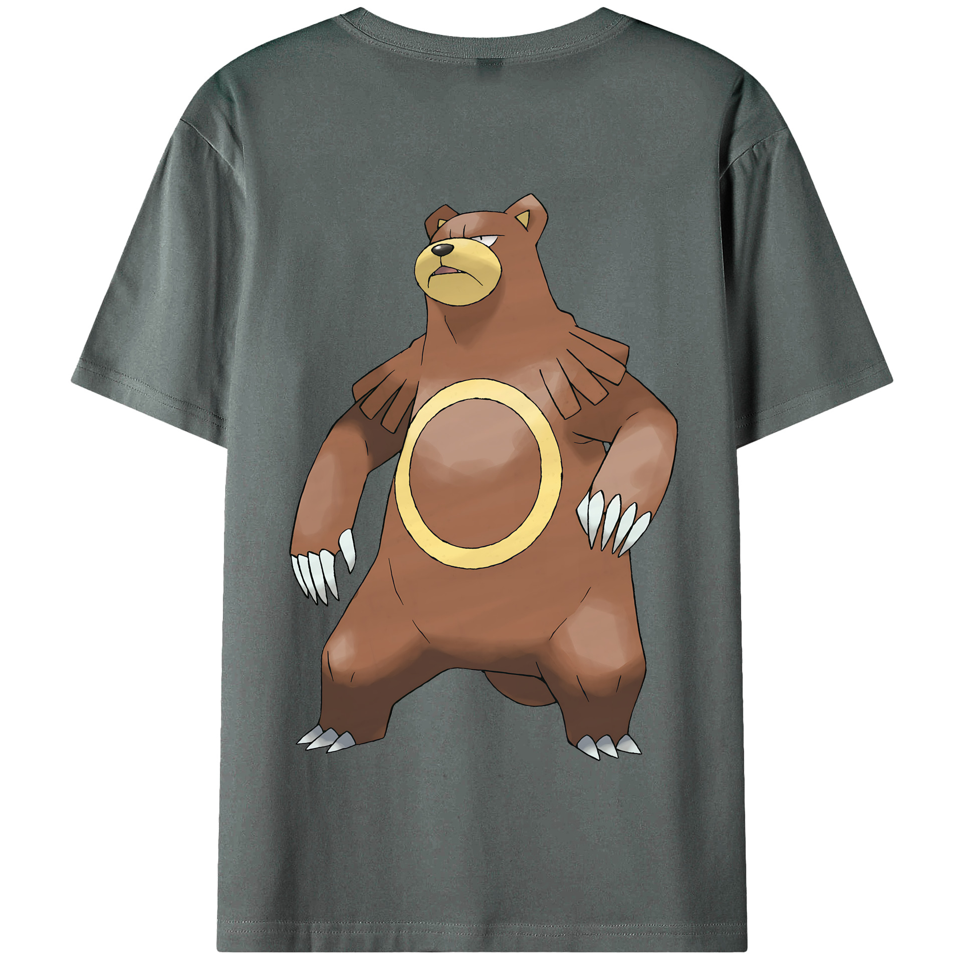 （画像用） ポケットモンスター Pokémon 綿100％半袖Tシャツ（背面プリント）